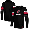 Men's Black Nebraska Omaha Mavericks Long Sleeve T-Shirt