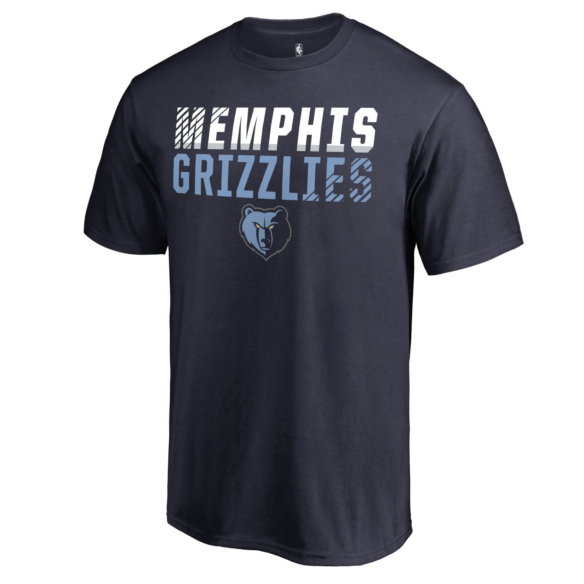 Men's Fanatics Branded Navy Memphis Grizzlies Fade Out T-Shirt