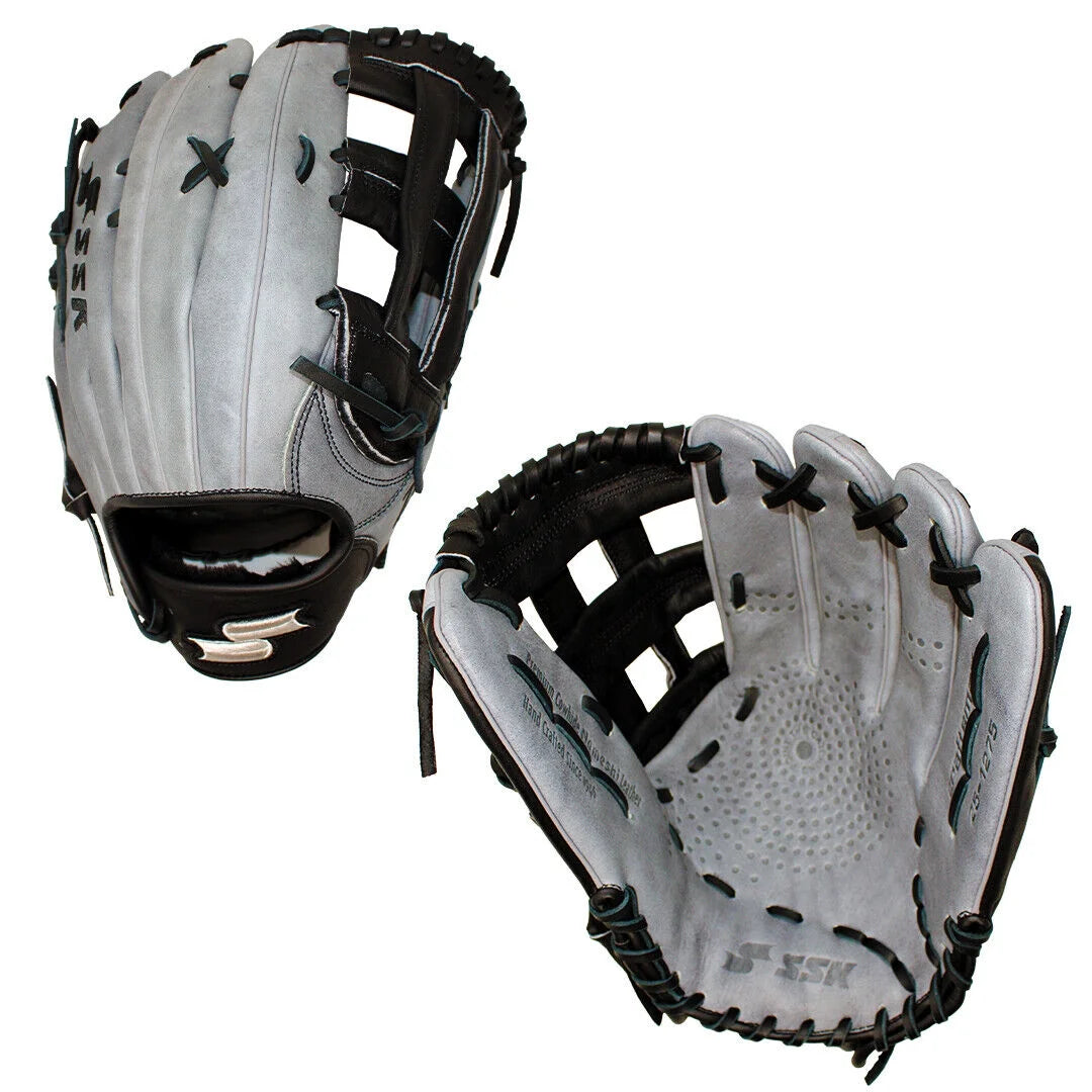 SSK Z5 Craftsman 12.75 Outfield Baseball Glove Z5-1275GRYBLK3