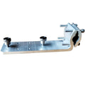Wauebuly For RV Boat Camping in/Outboard 7/8 to 1-1/4 Round or 1-1/4 Square Horizontal Railings 58182 Grill Rail Mount Kit