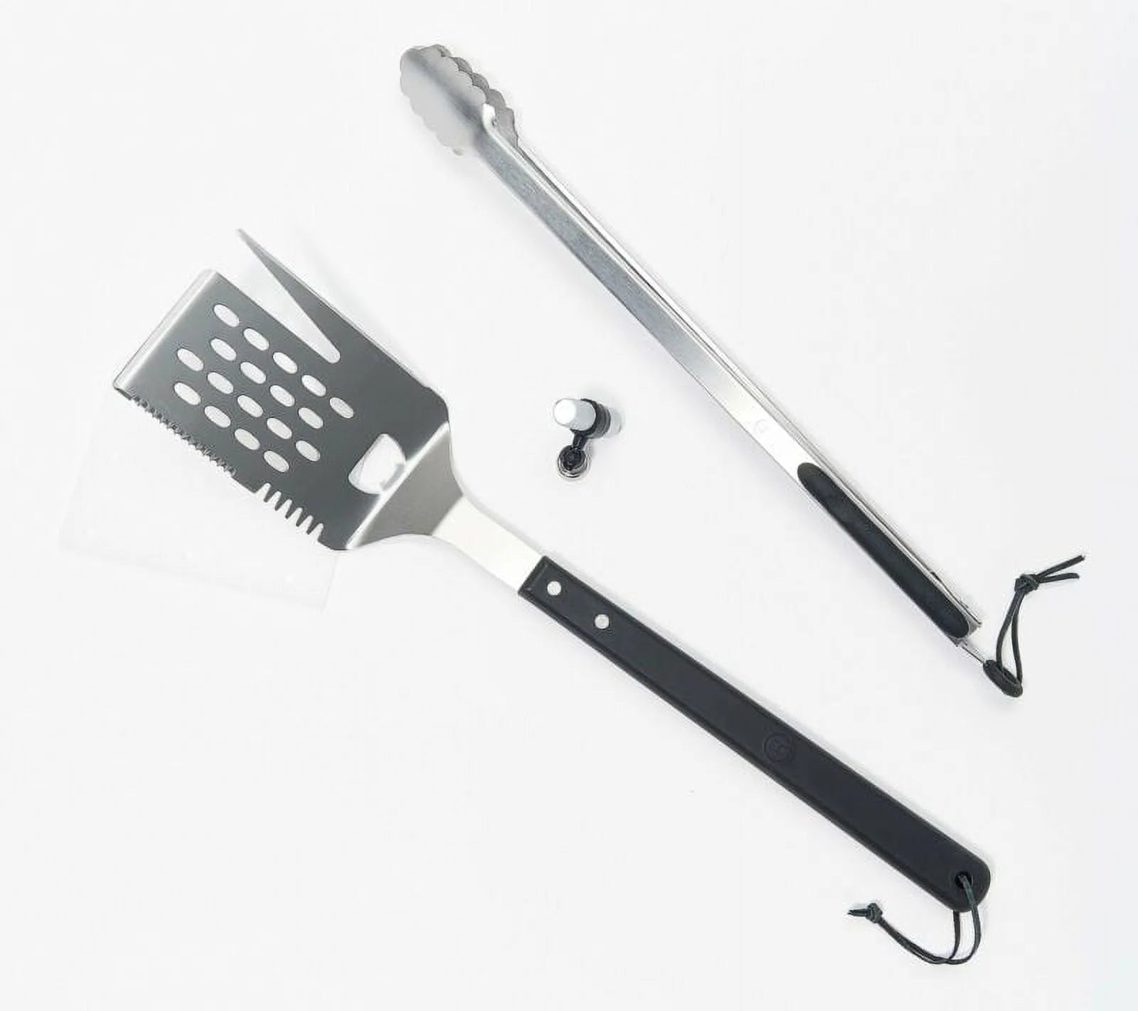 Open Box Henning Lee 2-Piece XL Grill Tamer Tool Set with Flash Light