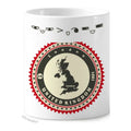 London UK United Kingdom Britain Country Map Toothbrush Mug Cup Cartoon Lovely Pen Holder
