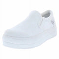 Hurley Women's Bacona Platform Slip On Shoes, White 10