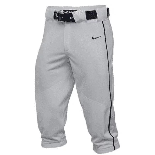 Nike BSBL Knicker Baseball Pants 3 1/4 Gray/Blue navy Youth Size (M)