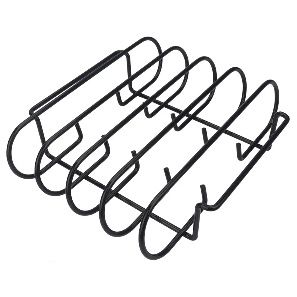 Yueyihe Roast Rib Holder Stainless Steel Barbecue Rack Camping Grill Pot Bracket Outdoor Supply