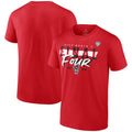 Men's Fanatics Branded  Red NC State Wolfpack 2024 NCAA Women's Basketball Tournament March Madness Final Four Power