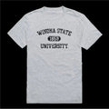 W Republic  Winona State University Warriors Distressed Arch College T-Shirt, Heather Grey - Small