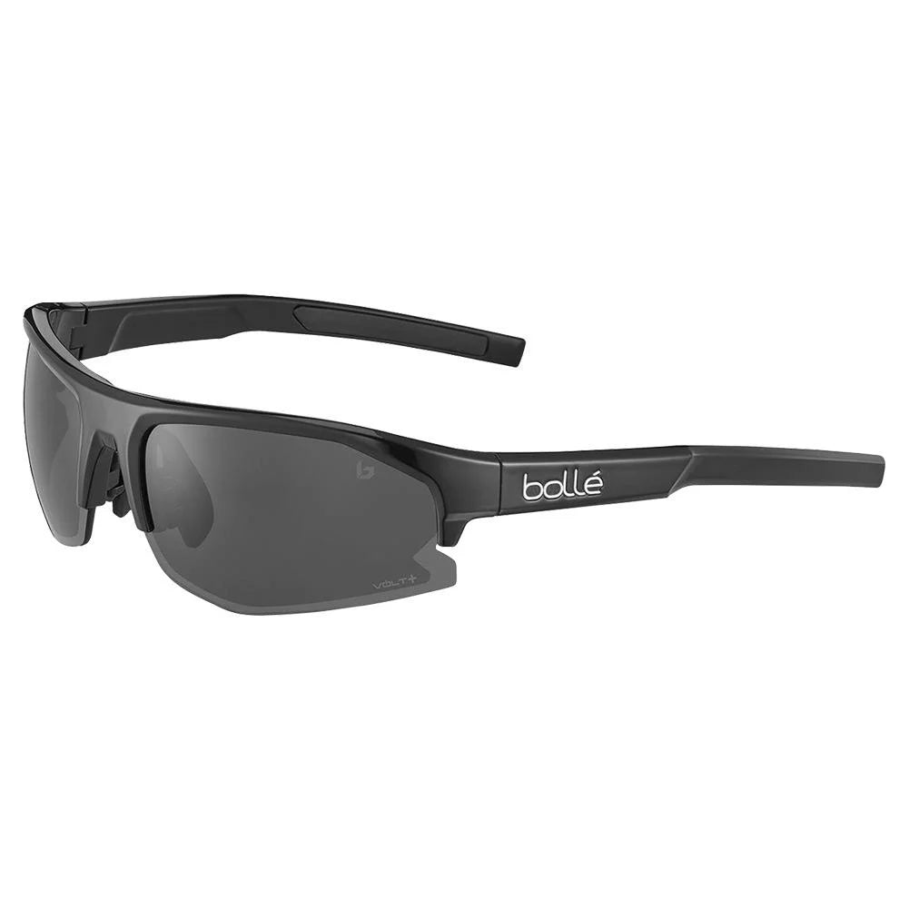 Bolle Bolt S 2.0 Tennis Sunglasses Black Shiny and TNS (     )