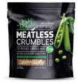 Soy Free Meatless Crumbles by Noble Plate, 100% Vegan, Non-GMO, 45g Protein, 0g Net Carb, Plant-Based Vegan Meat, Made in USA, 170g (Plain - 1 Pack)