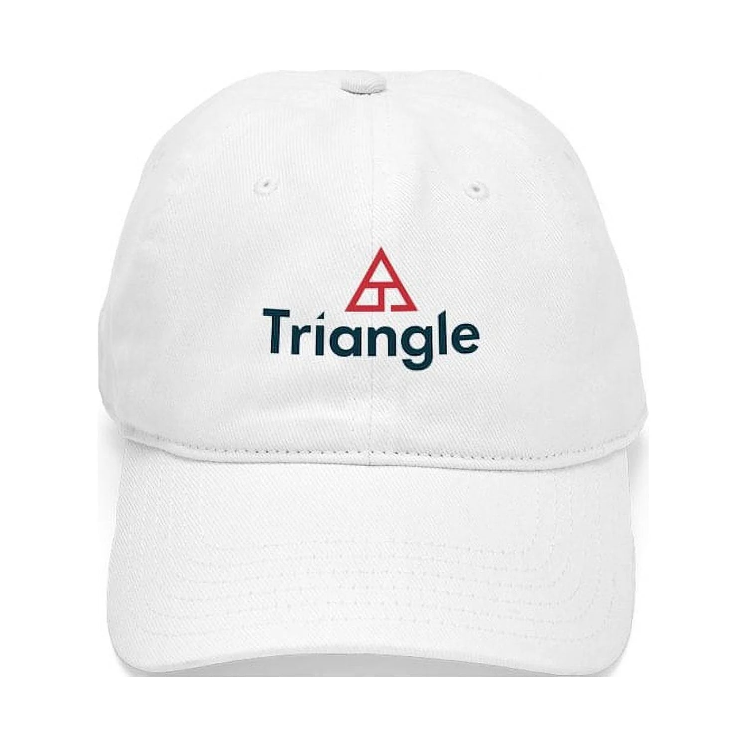 CafePress - Triangle Logo - Printed Adjustable Cotton Canvas Baseball Hat