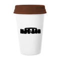 Britain Stonehenge United Kingdom Wiltshire Mug Coffee Drinking Glass Pottery Cerac Cup Lid