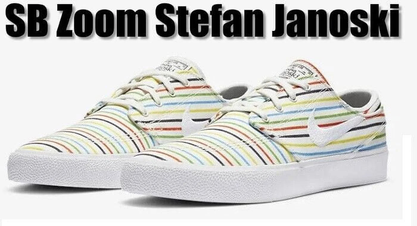 NIKE SB ZOOM STEFAN JANOSKI PREMIUM TRAINERS SPORT MEN SHOES SIZE 12 MULTI NEW