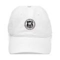 CafePress - Alpha Sigma Phi Black And White Seal - Printed Adjustable Cotton Canvas Baseball Hat