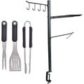 AK-74-AO-01 Grilling Accessories Set with BBQ Organizer, 5 Piece