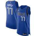 Men's Nike Luka Don-i- Blue Dallas Mavericks Authentic Jersey - Icon Edition
