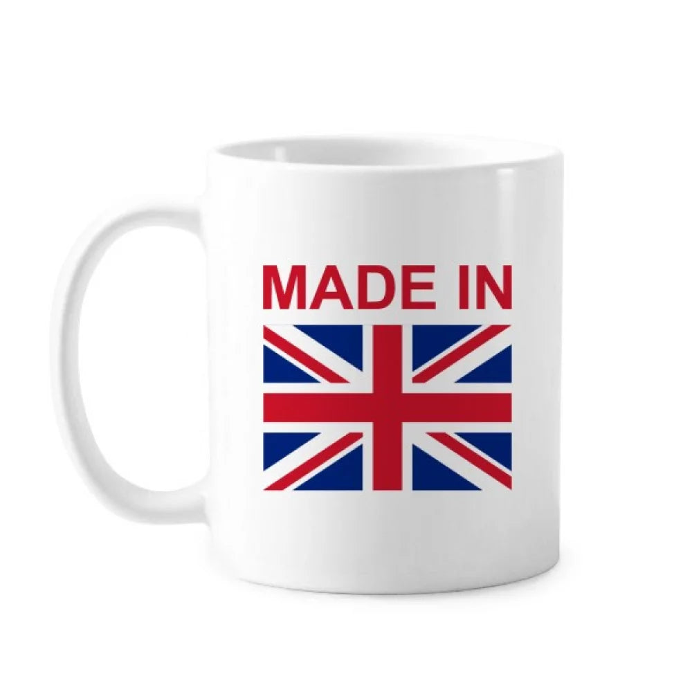 United Kingdom Country Love Mug Pottery Cerac Coffee Porcelain Cup Tableware