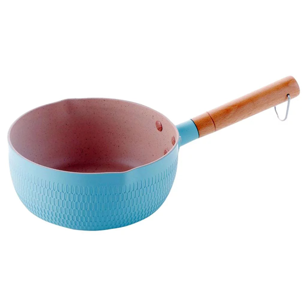 Kitchen Fry Pan Skillet Pancake Cookware Soup Kitchen Cooking Tools Blue