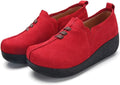 Women's Slip on Loafer Shoes Comfort Light Weight Non Slip Work Shoes Walking Sneakers
