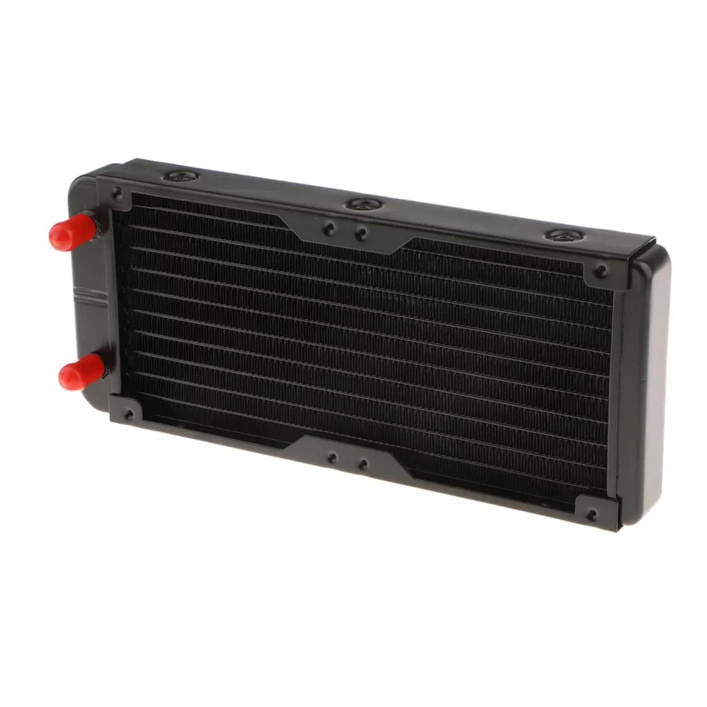 Aluminum CPU Water System 240mm For Desktop Computer Case Chassis Accessory , With 10 Heat Pipes