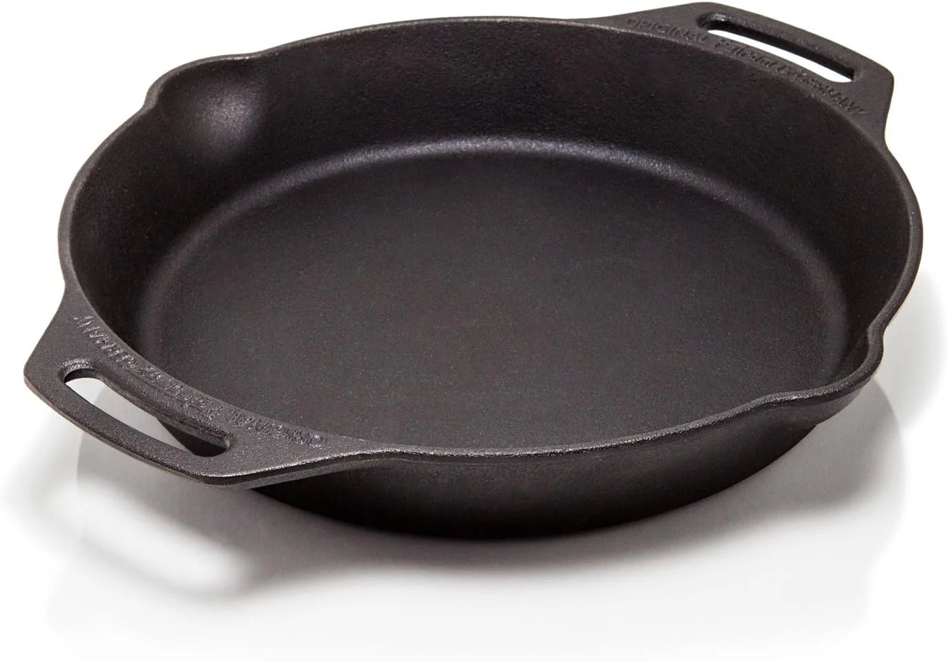 QCAI Fire Skillet 2 Handle Outdoor Camping Cookware