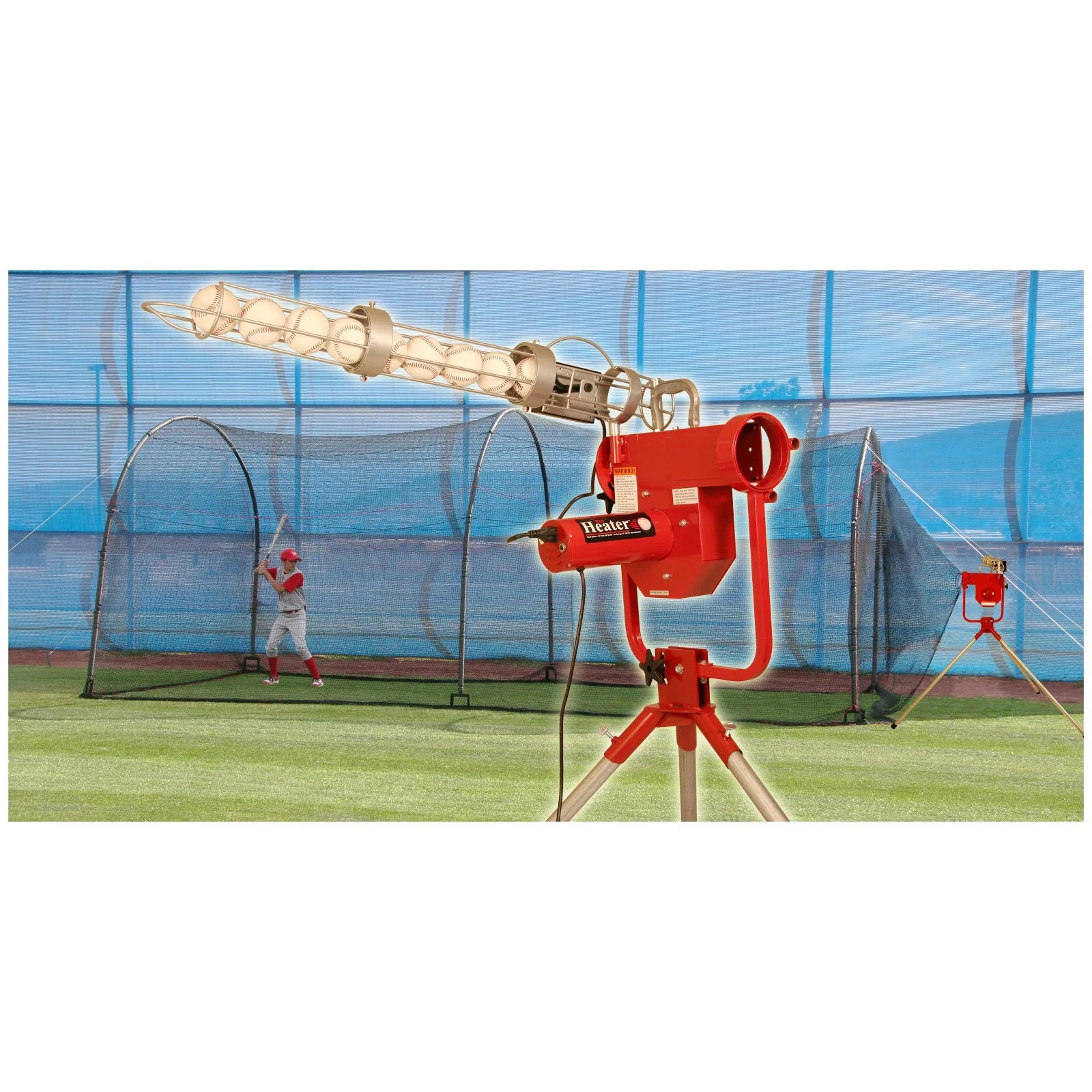 Heater Sports Heater Pro With Auto Ball Feeder & Xtender 24