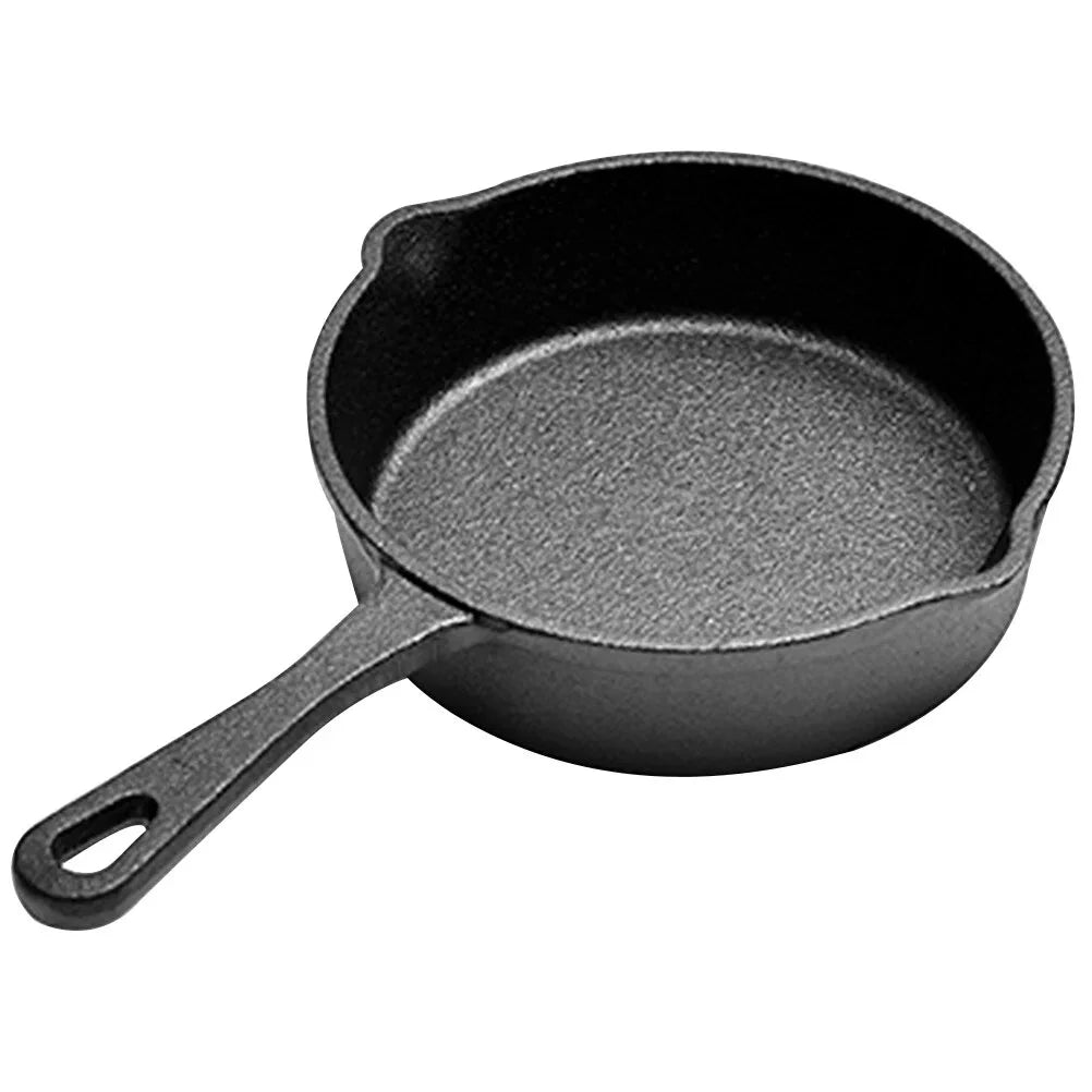 Cast Iron Skillet Small Egg Frying Pan Non Stick Skillets Mini Kitchen Essentials Cooking Tool Omelette Cooker