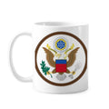 United States National Emblem Mug Pottery Cerac Coffee Porcelain Cup Tableware