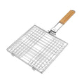 Miulika BBQ Basket Grill Accessories Outdoor with Handle Nonstick Barbecue Rack for Grill es Grilling Basket for Vegetables Veggie