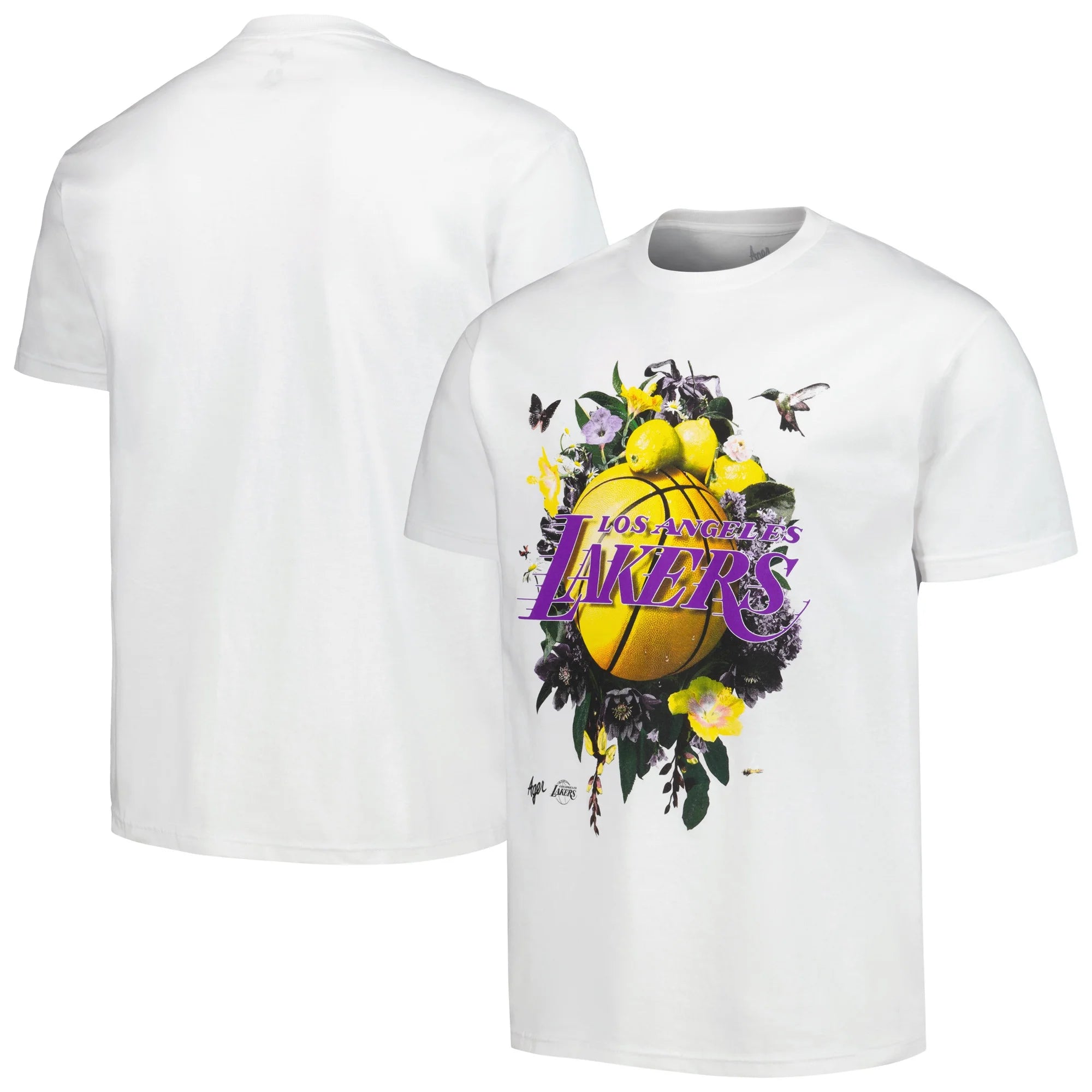 Unisex NBA x Kathy Ager-White Los Angeles Lakers Identify Artist Series T-Shirt