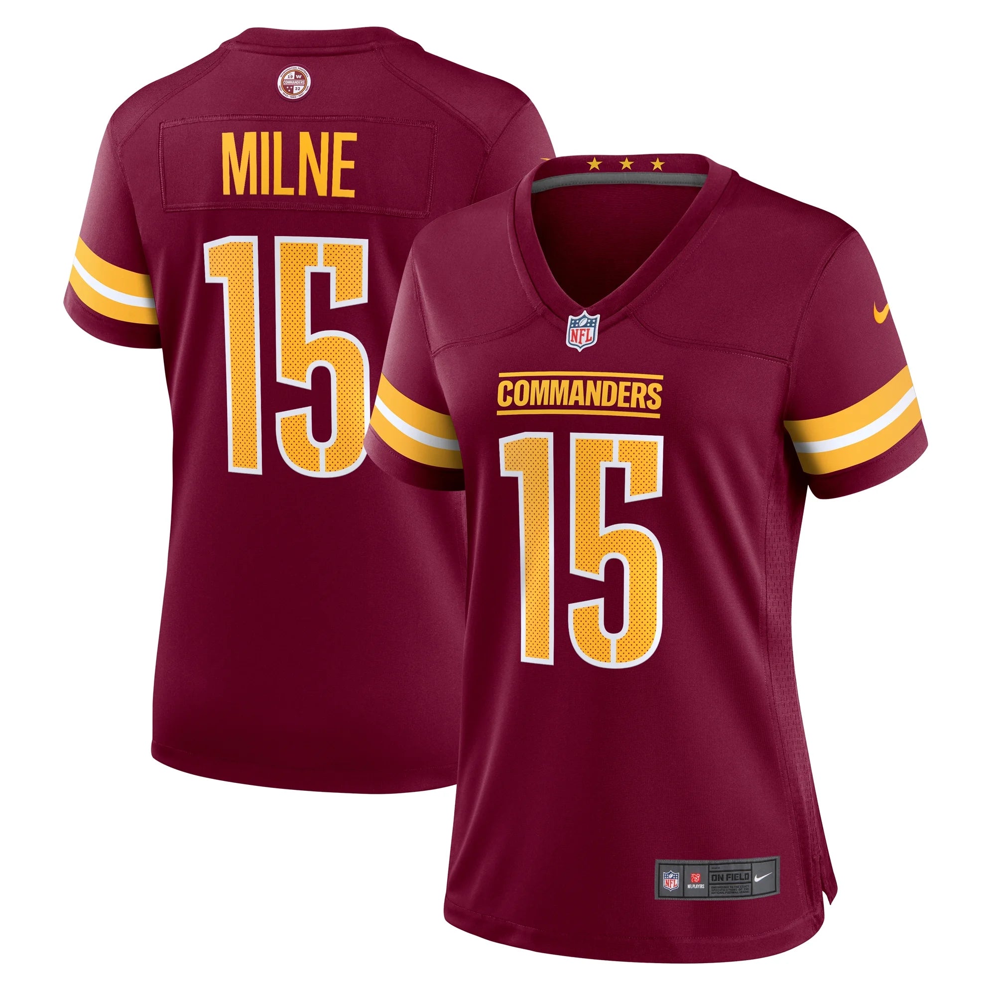 Women's Nike Dax Milne  Burgundy Washington Commanders  Game Jersey