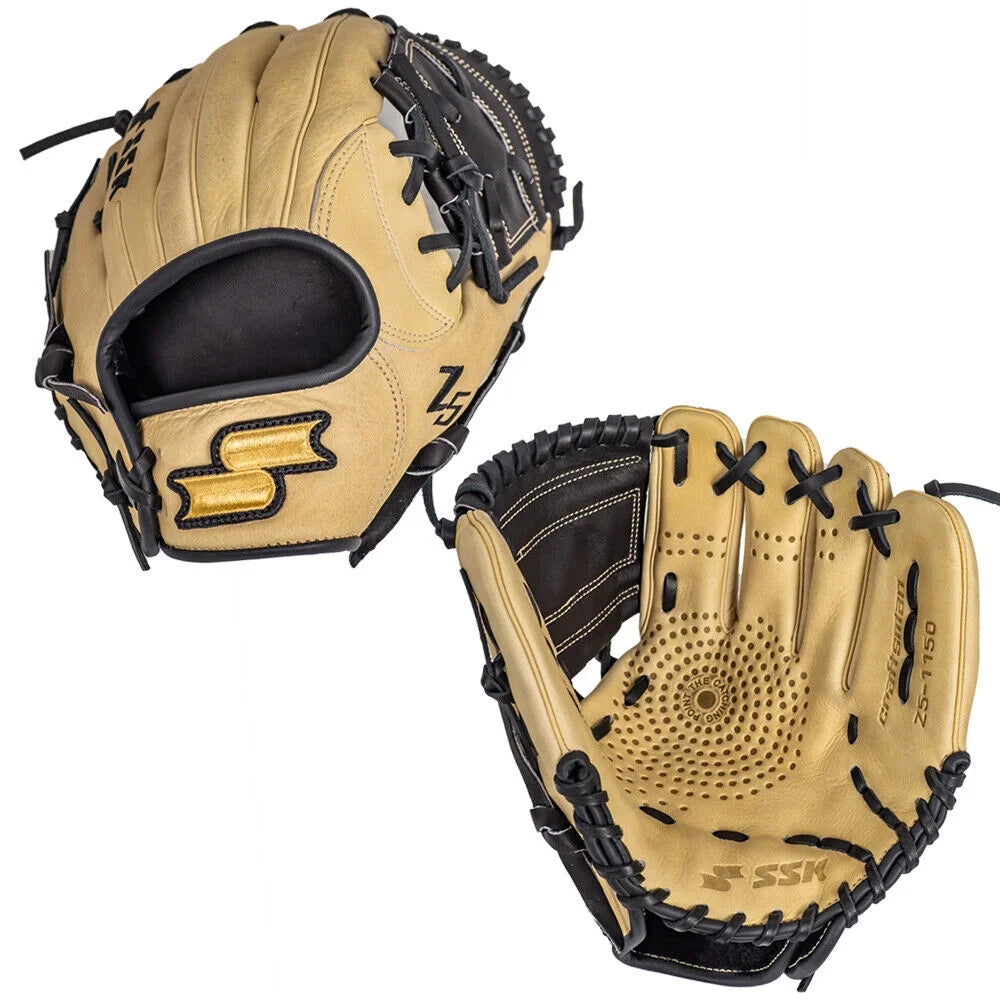 SSK Z5 Craftsman 11.5 Infield Baseball Glove Z5-1150CMLBLK2