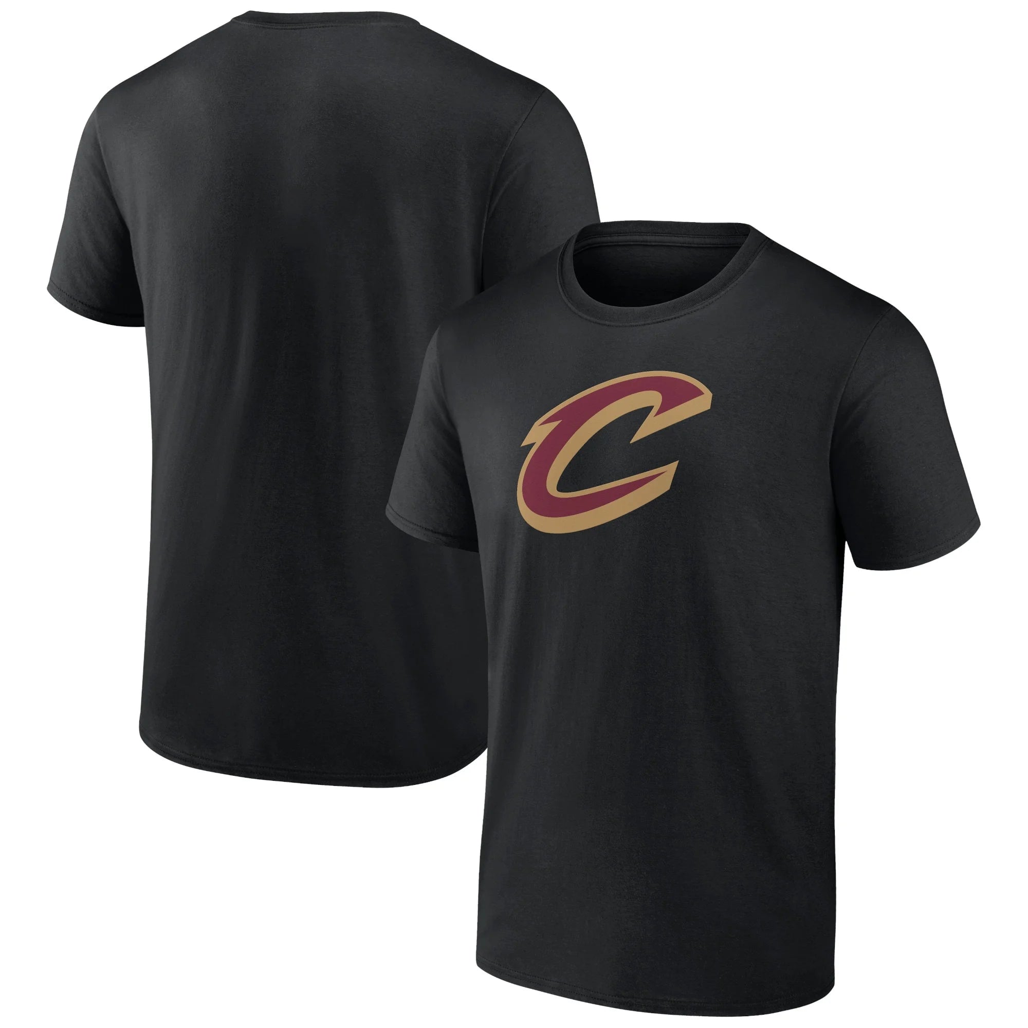 Men's Fanatics Branded Black Cleveland Cavaliers Primary Logo T-Shirt