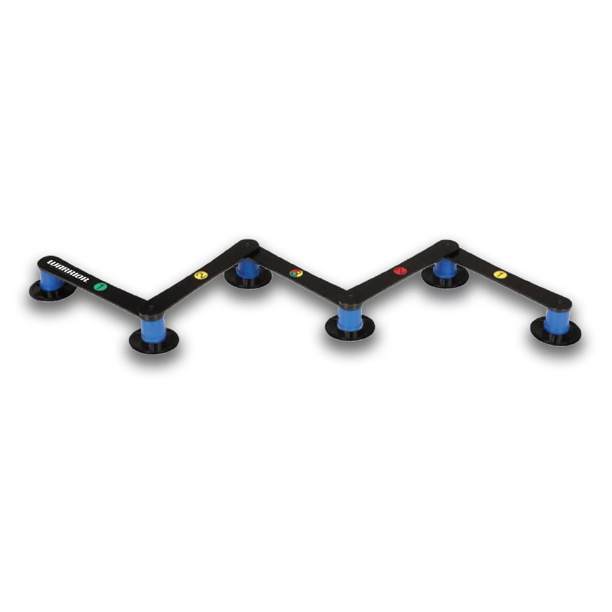 Warrior 5 Section Stick-handling Dangler - Black - Can be used with Ice Hockey Pucks or Street!