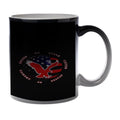 KuzmarK Black Heat Morph Color Changing Coffee Cup Mug 11 Ounce - United We Stand