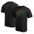 Men's Fanatics Branded Black Utah Jazz Team Pride Wordmark T-Shirt