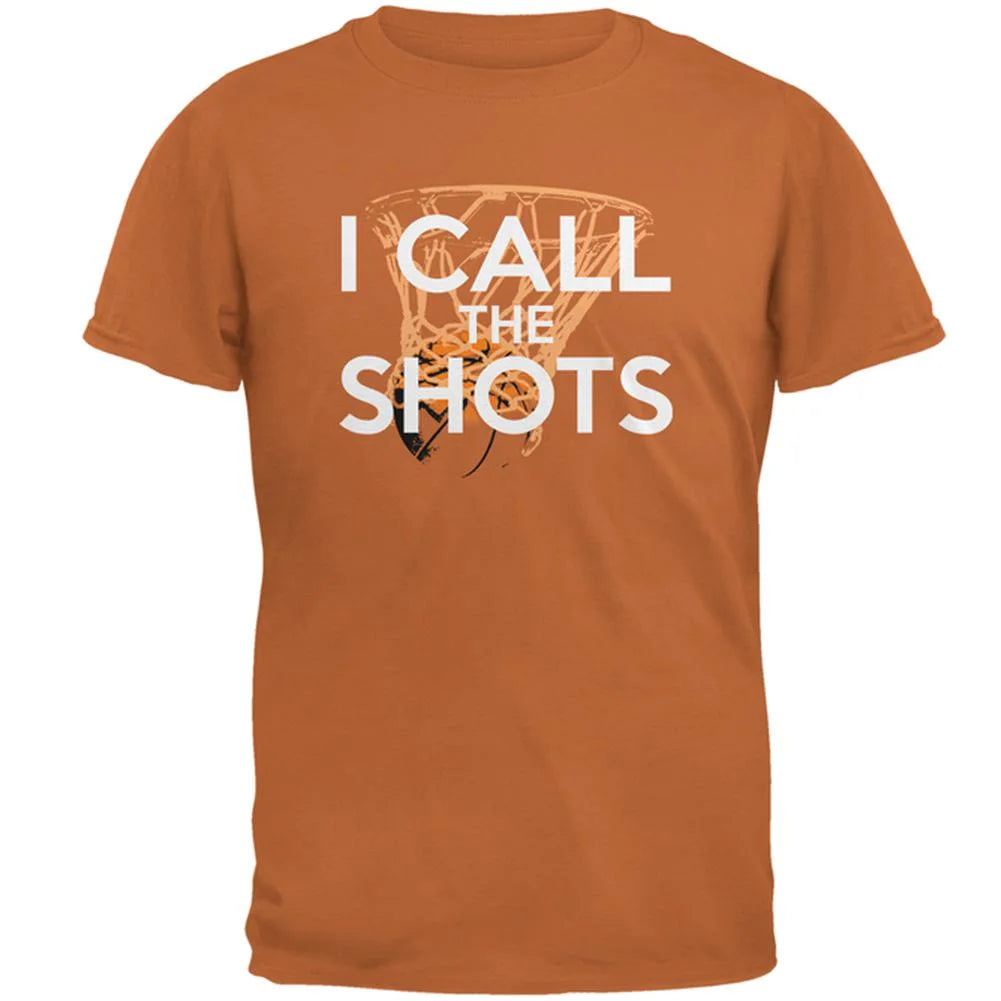 I Call the Shots Basketball Mens T Shirt