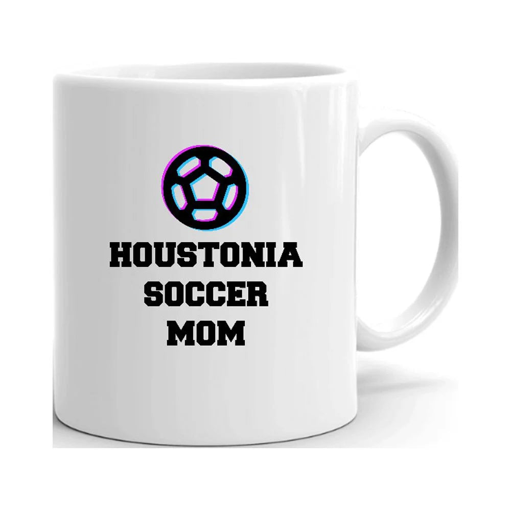 Tri Icon Houstonia Soccer Mom Ceramic Dishwasher And Microwave Safe Mug By Undefined Gifts