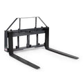 Titan Attachments UA USA Made Grey Pallet Fork Frame Attachment, 48¡± Fork Blades, Rated 4,000 LB