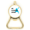 Like Sports Fitness Balanced Volleyball Beer Bottle Cap Opener Stainless Steel Key Chain