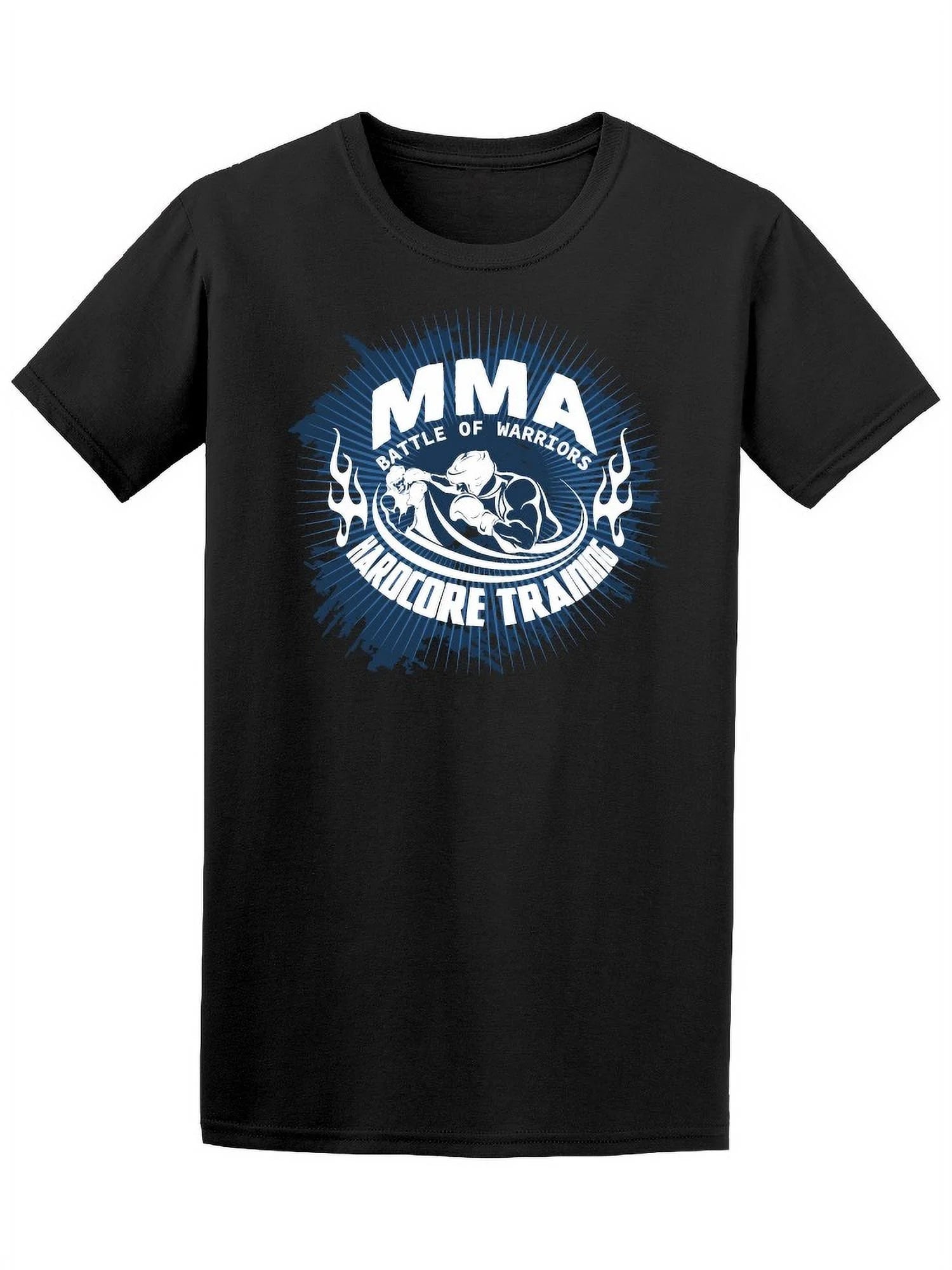 Mma Battle Of Warriors Hardcore T-Shirt Men -Image by Shutterstock, Male Small