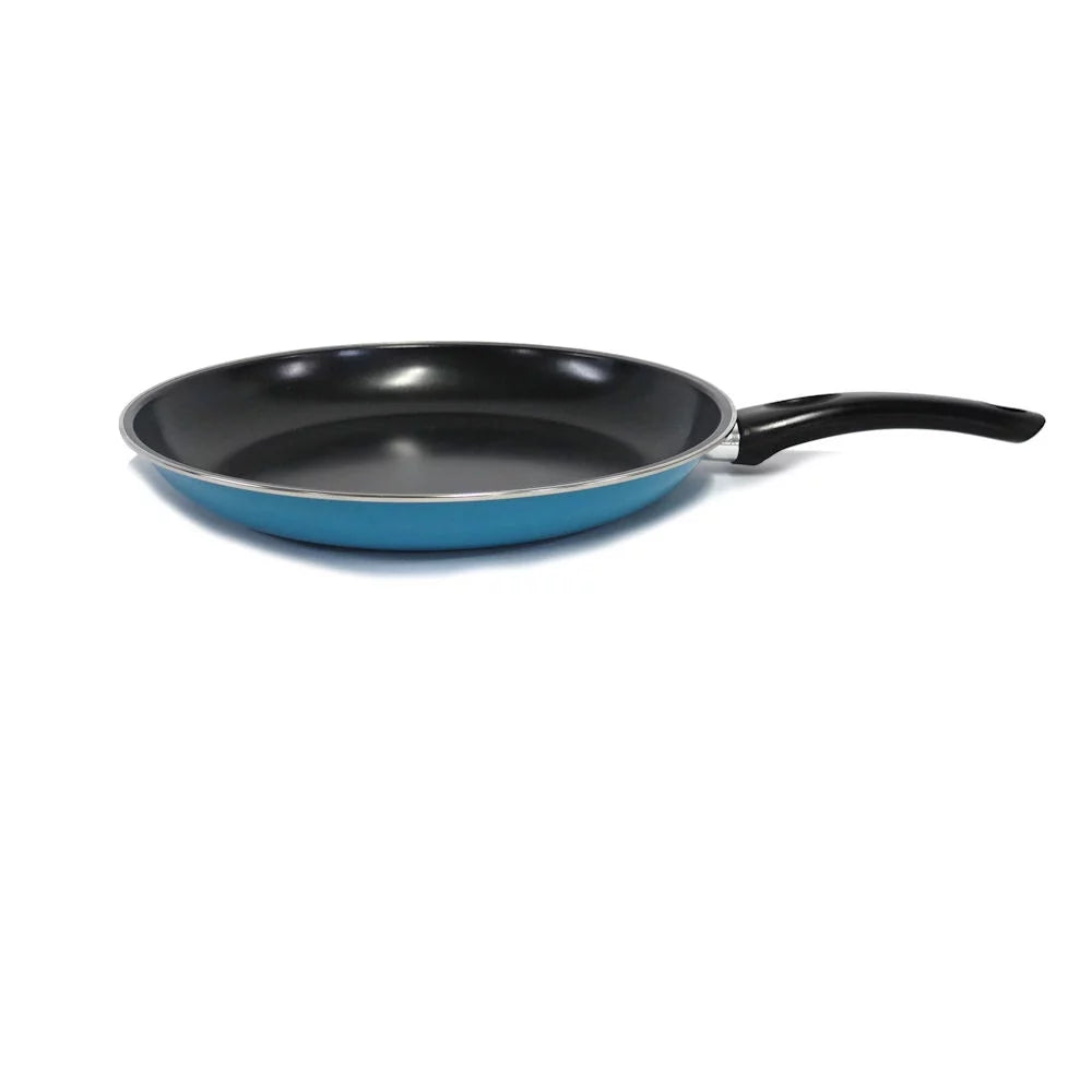 Smart Home 12-inch Non-Stick Fry Pan in Turquoise