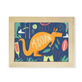 Melbourne Australia Kangaroo Tennis Surfing Desktop Photo Frame Picture Art Decoration Painting 6x8 inch
