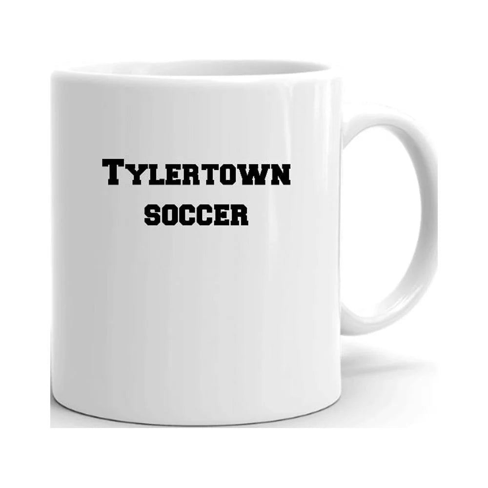 Tylertown Soccer Ceramic Dishwasher And Microwave Safe Mug By Undefined Gifts