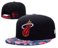 Miami-heat Basketball Cap Pro League Hat Adjustable Flat Cap