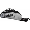 Franklin Sports Youth Baseball Bat Bag - Kids Teeball, Softball, Baseball Equipment Bag - Holds Bat, Helmet, Cleats and More - Gray