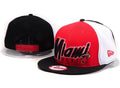 Miami-heat Basketball Cap Pro League Hat Adjustable Flat Cap