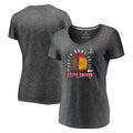 Women's Fanatics Branded  Charcoal Kansas City Chiefs vs. San Francisco 49ers Super Bowl LVIII Matchup Final Battle