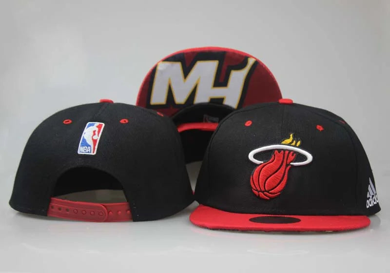 Miami-heat Basketball Ball Cap Professional League Hat Adjustable Flat Cap
