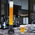 Oukaning 100 Ounce Beer Tower Dispenser, with Removable Ice Tube For Party