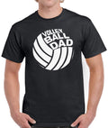 T-Shirt Men Volleyball Dad S M L XL 2XL 3XL 4XL 5XL White Print Graphic Tops Father's Day Gift